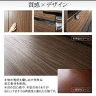 キャビネット 幅30 木扉 ハイタイプテレビボードシリーズ グラスライン