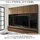 キャビネット 家電収納 幅60 ハイタイプテレビボードシリーズ グラスライン