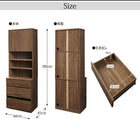 キャビネット 家電収納 幅60 ハイタイプテレビボードシリーズ グラスライン