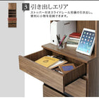 キャビネット 家電収納 幅60 ハイタイプテレビボードシリーズ グラスライン