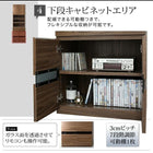 キャビネット 家電収納 幅60 ハイタイプテレビボードシリーズ グラスライン