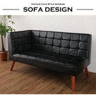 ダイニング 4点セット(テーブル+ソファ1+アームソファ1+ベンチ1) 左アーム W120 古木風 ヴィンテージ カフェスタイル