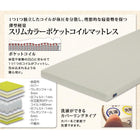 2段ベッド シングル 棚 コンセント付きアカシア材ニ段ベッド 薄型軽量ポケットコイルマットレス付き