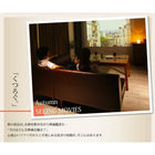 ダイニング 4点セット(テーブル+2人掛けソファ1+1人掛けソファ1+コーナーソファ1) W105 こたつもソファも高さ調節