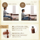 こたつ ダイニング 6点セット(テーブル+2人掛けソファ1+1人掛けソファ2+コーナーソファ1+ベンチ1) W120 こたつもソファも高さ調節