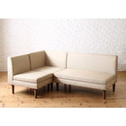 ダイニングテーブル 幅105 こたつ付き ダイニングセット 5点セット テーブル+2Pソファ2脚+1Pソファ1脚+コーナーソファ1脚