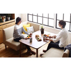 ダイニングテーブル 幅120 こたつ付き ダイニングセット 5点セット テーブル+2Pソファ2脚+1Pソファ1脚+コーナーソファ1脚