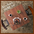 ダイニング 4点セット(テーブル+チェア2脚+スツール1脚) ブラック×ブラウン W68 カフェ ヴィンテージ