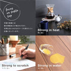 ダイニング 4点セット(テーブル+チェア2脚+スツール1脚) ブラック×ブラウン W68 カフェ ヴィンテージ