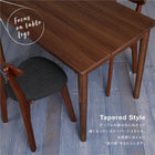 ダイニングテーブル ブラウン W68 カフェ ヴィンテージ