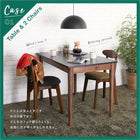 ダイニングテーブル ブラウン W115 カフェ ヴィンテージ