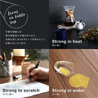 ダイニングテーブル ブラック×ブラウン W68 カフェ ヴィンテージ