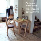 コンパクトダイニングテーブル ナチュラル W68