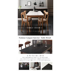 ダイニング コンパクト おしゃれ 4点セット(テーブル+チェア2脚+ベンチ1脚) ホワイト×ナチュラル W115