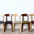 スタッキング チェア カラー おしゃれ チェアー ブラウン