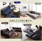 ローソファ フロアソファ L字 ソファー ソファ3点セット 2人掛け×2+コーナー