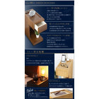 ナイトテーブル コンセント 引き出し 収納付き W20