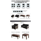 サイドテーブル W55 応接ソファセット 用