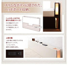 収納ベッド ガス圧式跳ね上げ 薄型プレミアムポケットコイル 縦開き セミダブル 深さレギュラー