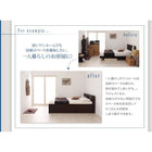 組立設置付 チェストベッド 薄型抗菌国産ポケットコイルマットレス シングル