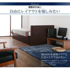 収納付きベッド セミシングル 跳ね上げ 深型 日本製 薄型プレミアムボンネルコイルマットレス付 深さグランド