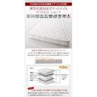 跳ね上げ式収納 ベッド コンパクト 専用別売品(敷パッド+ボックスシーツ2枚セット) セミシングル ショート丈