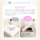 跳ね上げ式収納 ベッド コンパクト 専用別売品(敷パッド+ボックスシーツ2枚セット) セミシングル ショート丈