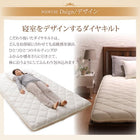 敷布団 単品 シングル 高弾力四層 テイジン V-L使用 日本製