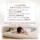 敷布団 単品 シングル 高弾力四層 テイジン V-L使用 日本製