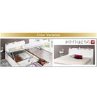 ベッド フランスベッド マルチラススーパースプリングマットレス付き セミシングル 跳ね上げ 収納 横開き 深さラージ 組立設置付