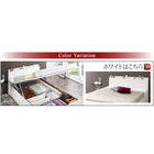 ベッド セミシングル ベッド 跳ね上げ 収納 薄型プレミアムポケットコイル 横開き 組立設置付 深さグランド