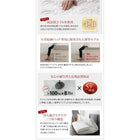 収納ベッド シングル 国産 跳ね上げ ホワイト 薄型抗菌国産ポケットコイルマットレス付き 横開き 深さグランド