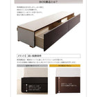 ベッド 収納 引き出し2杯 薄型抗菌国産ポケットコイル シングル お客様組立