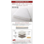 収納ベッド 国産跳上げ 薄型プレミアムボンネルコイル 横開き セミシングル ショート丈 深さラージ