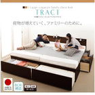 収納ファミリーベッド 薄型プレミアムボンネルコイル A+C ワイドK240(SD×2)