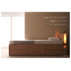 チェストベッド 組立設置付 薄型プレミアムボンネルコイル セミシングル