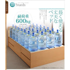 収納ベッド 国産 薄型抗菌国産ポケットコイル セミダブル