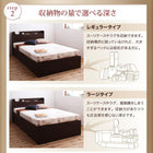 シングルベッド ベット 跳ね上げ 収納 薄型プレミアムボンネルコイル 縦開き 深さレギュラー お客様組立