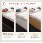 シングルベッド ベット 収納 薄型プレミアムボンネルコイル 横開き 深さラージ お客様組立 跳ね上げ