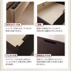 ベッド ベット 収納 セミダブル 大容量 薄型プレミアムポケットコイル縦開き 深さグランド お客様組立 跳ね上げ