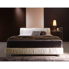 ベッド ダブル デザインベッド フランスベッド マルチラススーパースプリングマットレス付き