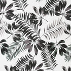 ボックスシーツ 単品 ベッド用 ダブル 日本製 綿100% モダンリーフ