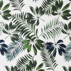 敷布団用 フィットシーツ 単品 和式用 ダブル 日本製 綿100% モダンリーフ