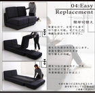 ソファベッド 100cm モダンデザイン