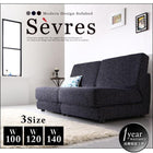 ソファベッド 120cm モダンデザイン