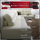 ソファー フロアソファ コーナー ソファ ハイタイプ 4人掛け