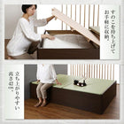 連結ベッド セミダブル 布団を収納 美草 小上がり畳 専用別売品(敷布団)