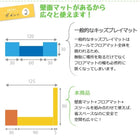 キッズプレイマット 5点セット フロアマット2枚+スツール3枚 150×150 子供に安全安心