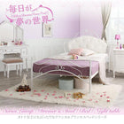 オトナ女子にもぴったりなクラシカルプリンセスベッドシリーズ ドレッサー スツールセット