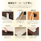 ガス式 ベッド 跳ね上げ 収納 ワイドK200 薄型抗菌ポケットコイル 縦開き 組立設置付